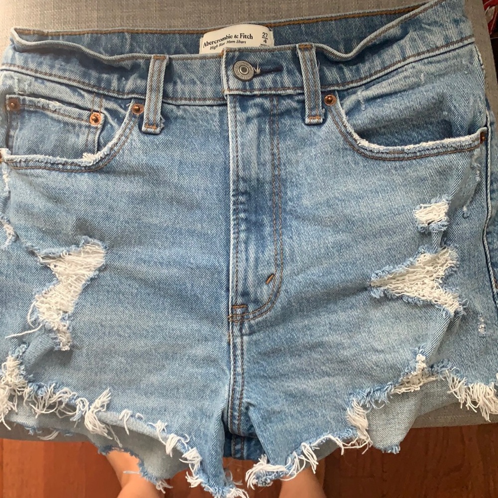 Abercrombie & Fitch High Rise Shorts